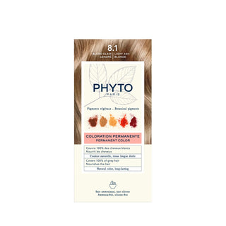 Phyto Permanent Hair Color 8.1 Light Ash Blond