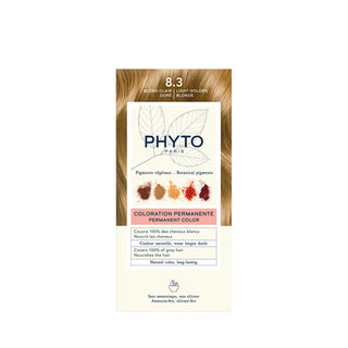 Phyto Permanent Hair Color 8.3 Golden Light Blond