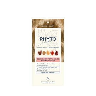 Phyto Permanent Hair Color 9 Very Light Blonde