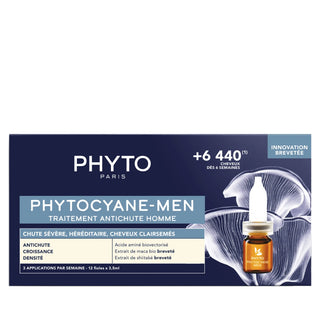 Phyto Phytocyane Hair Loss Treatment For Men 12x5ml
