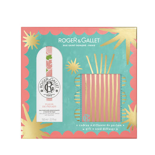 Roger&Gallet Christmas Gift Set: Fleur de Figuier Fragrant Water 100ml + Diffuser