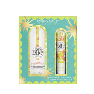 Roger&Gallet Christmas Gift Set: Fleur de D'Osmanthus Fragrant Water 30ml+ Hand Cream 30ml