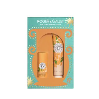 Roger&Gallet Christmas Gift Set: Neroli Lip Balm + Hand Cream 30ml