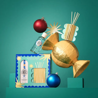 Roger&Gallet Christmas Gift Set: Vanille Soleil Fragrant Water 100ml  + Diffuser