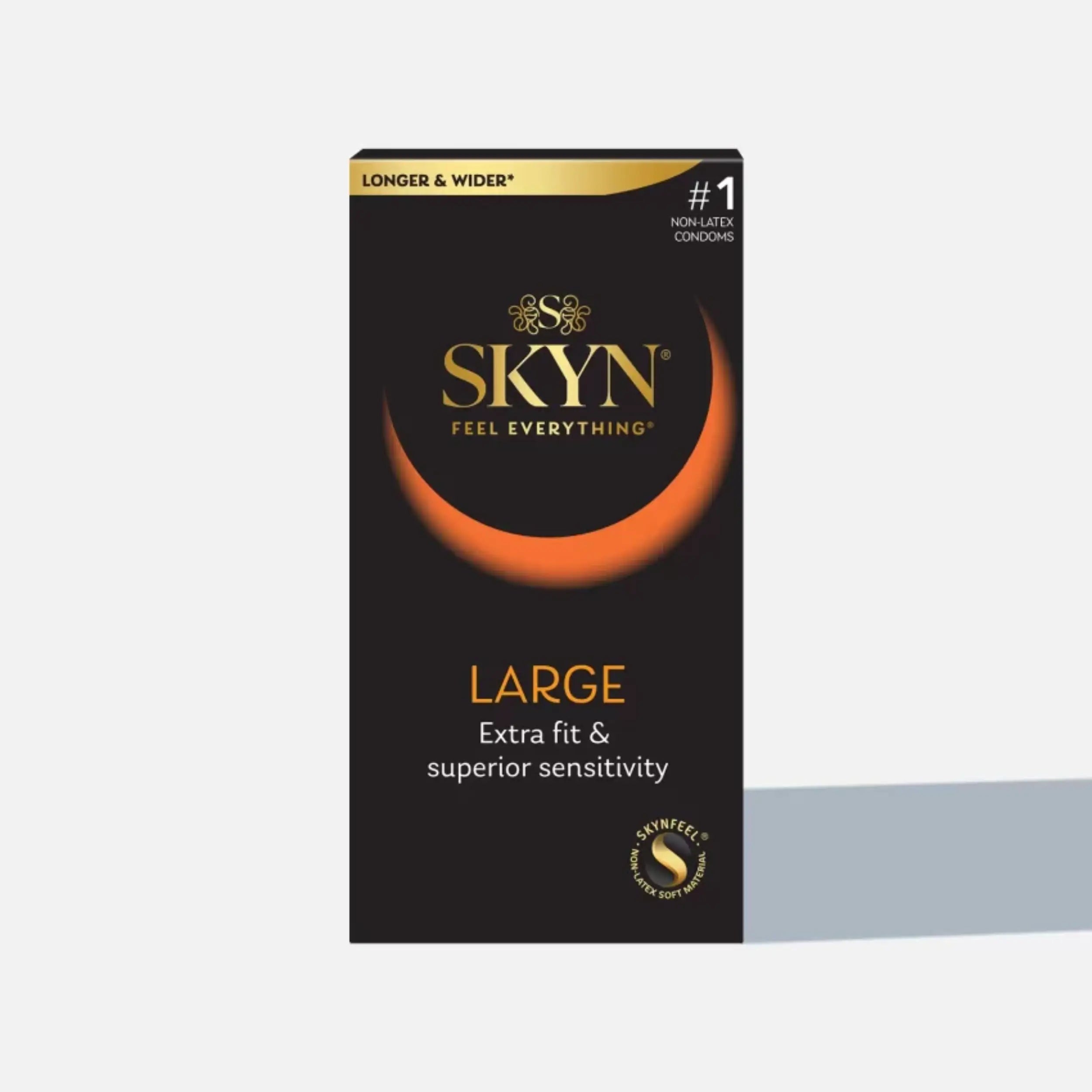 Skyn Large Latex-Free Condoms Pack of 10 | Be and Care Be & Care Skyn Large Latex-Free Condoms Pack of 10 | Be and Care Be & Care