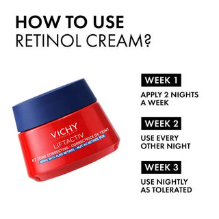 Vichy Liftactiv B3 Tone Correcting Night Cream With Pure Retinol 50ml