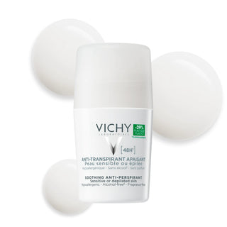 Vichy Deo Sensitive Or Depilated Skin 48h Roll-On 50ml