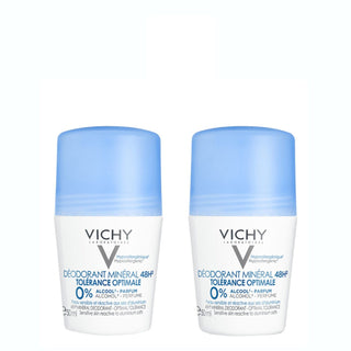 Vichy Deo Roll-On Mineral 48H Optimal Tolerance 50ml x 2