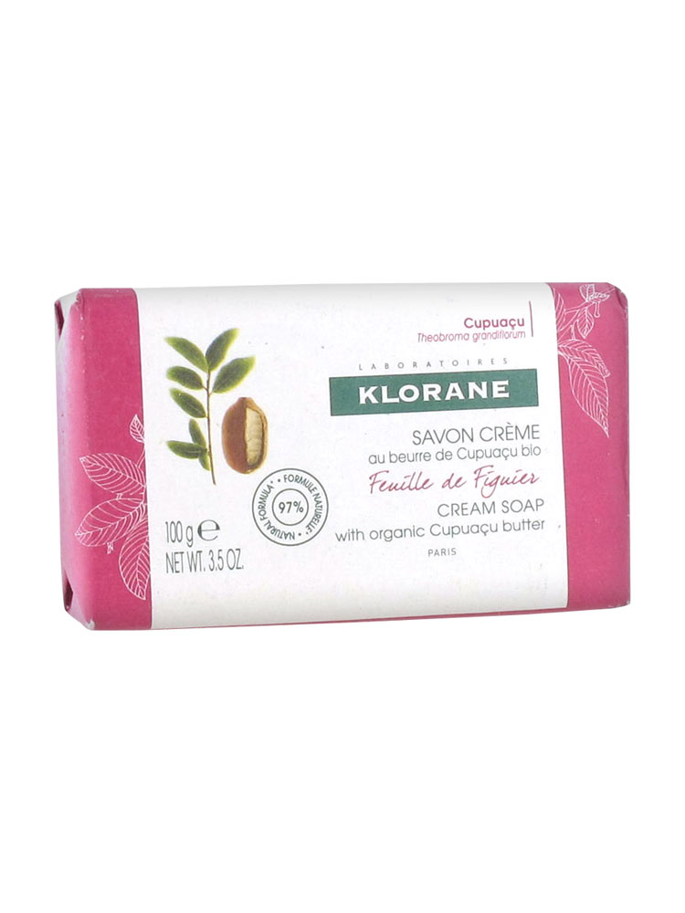 Klorane Cupuaçu Feuille de Figuier Nourishing Nourishing Cream Soap 100g