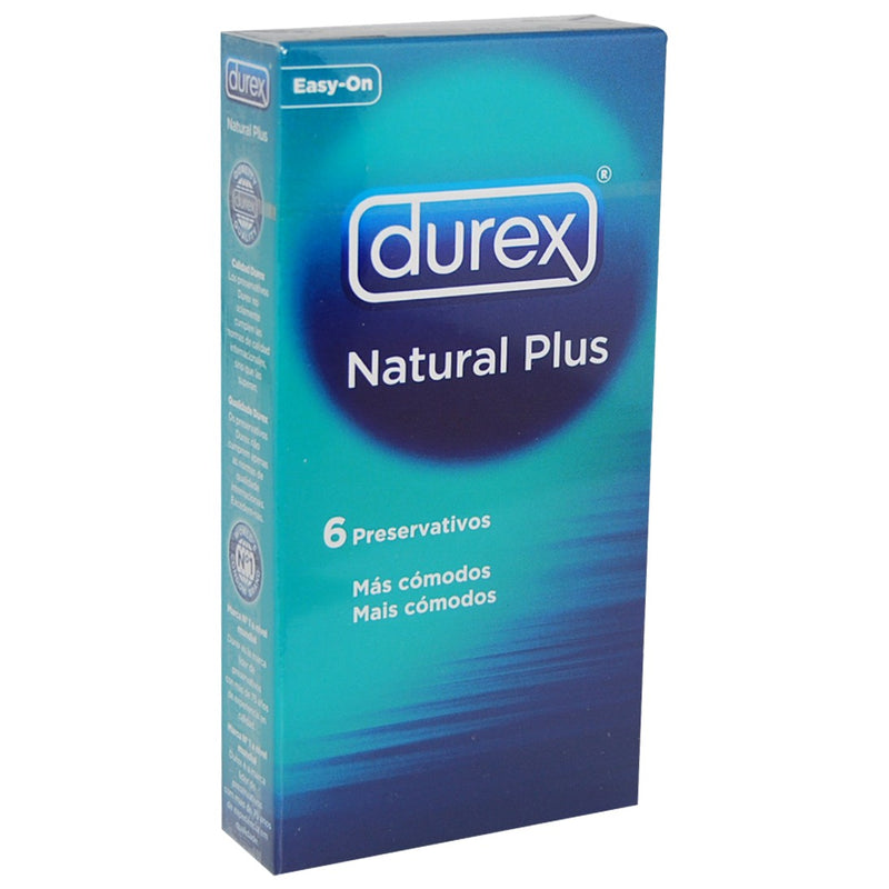 Durex Condoms Natural Plus 6 uni