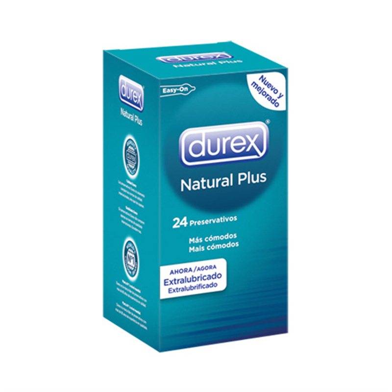 Durex Condoms Natural Plus 24 uni