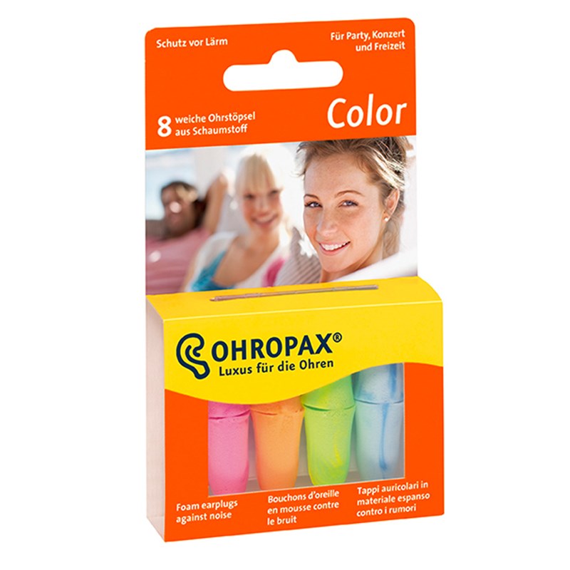 Ohropax - Foam caps color 8 units