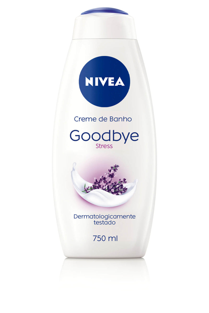 Nivea Goodbye Stress Bath Cream 750ml