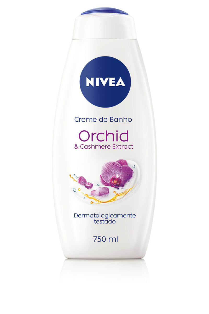 Nivea Orchid & Cashmere Bath Cream 750ml