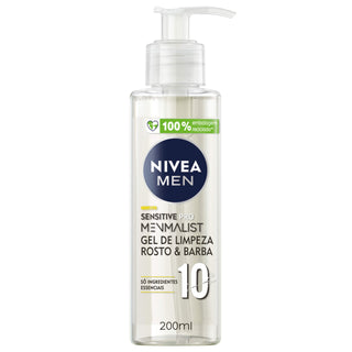 Nivea Sensitive Pro Menmalist Cleansing Gel 200ml