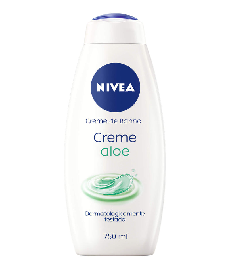 Nivea Cream Bath Cream Aloe 750ml