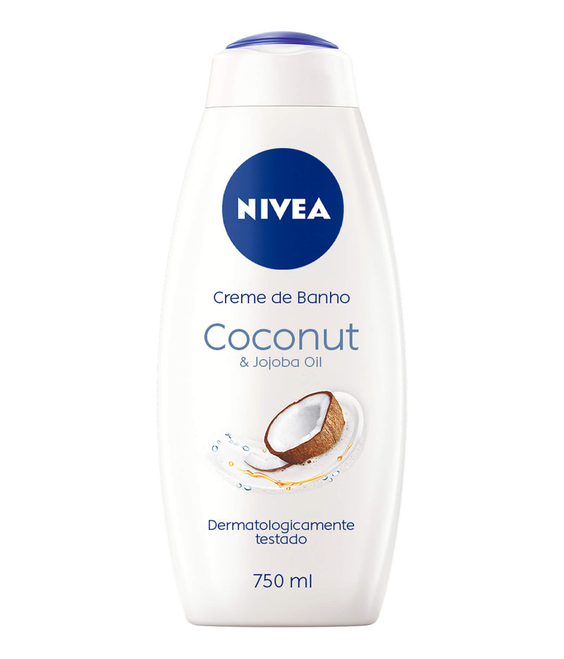 Nivea Coconut & Jojoba Oil Bath Cream 750ml