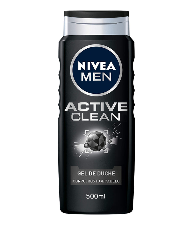 Nivea Men's Active Clean Shower Gel 500ml