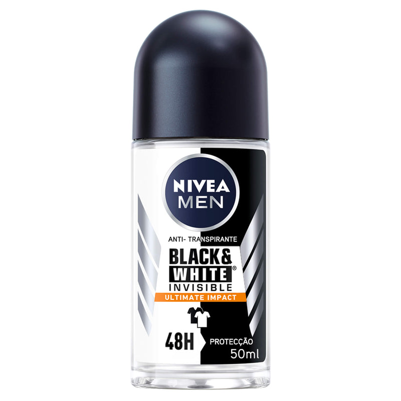 Nivea Roll-On Men Invisible For Black & White Ultimate Impact 50ml