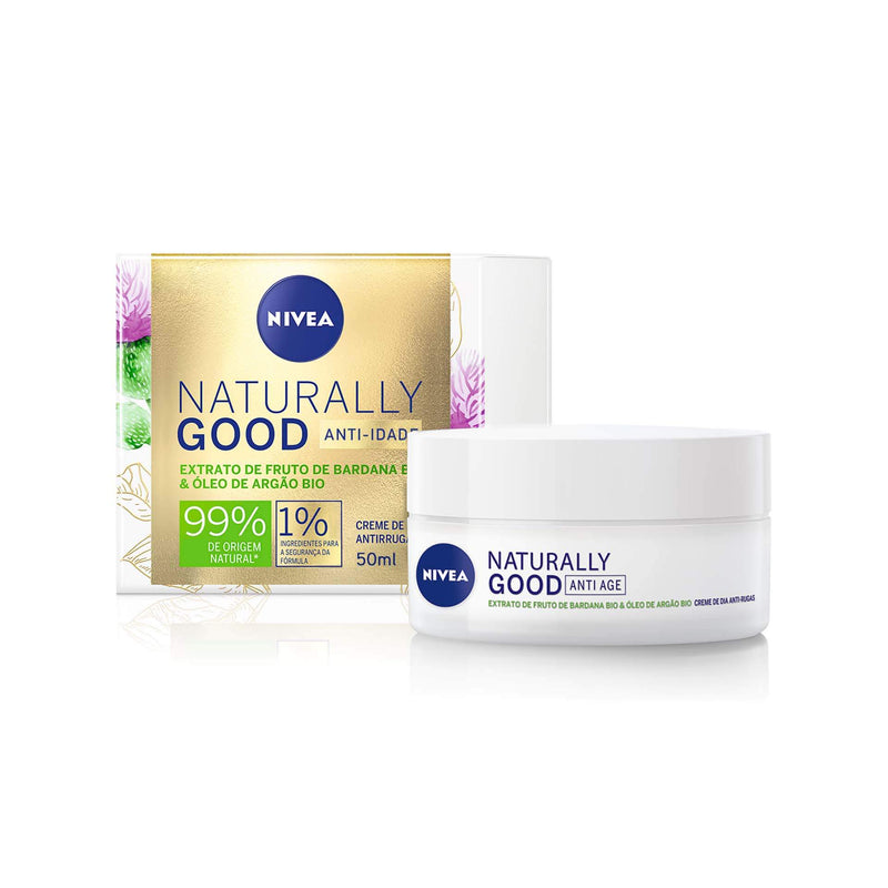 Nivea Naturally Good Anti-Aging Day Cream Burdock Extract Bio 50ml