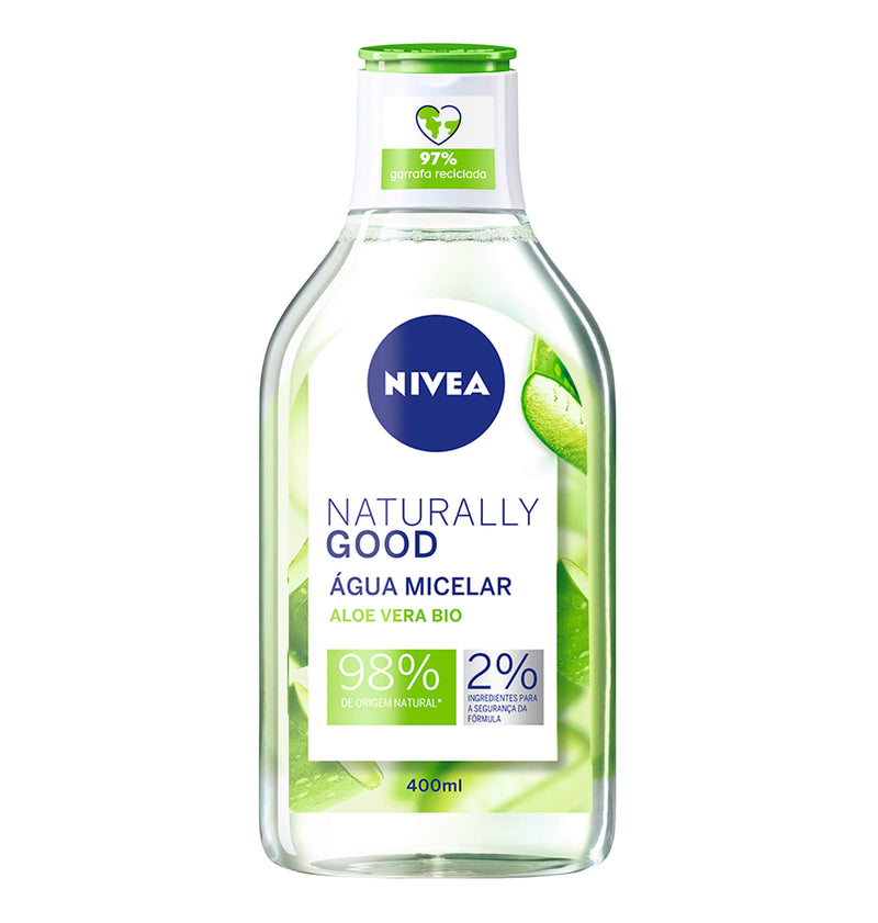 Nivea Naturally Good Aloe Vera Bio Micellar Water 400ml