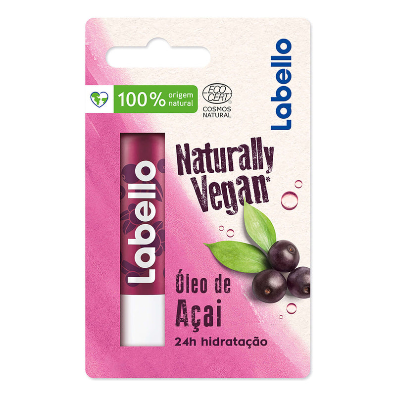 Nivea Labello Naturally Vegan Acai 5.2ml