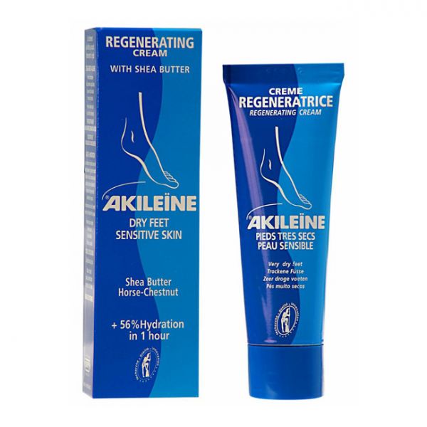 Akileine Nourishing Cream Repairing Dry Feet 50ml