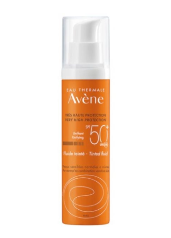 Avène Sunscreen Uniforming Fluid with Color SPF50+ 50ml