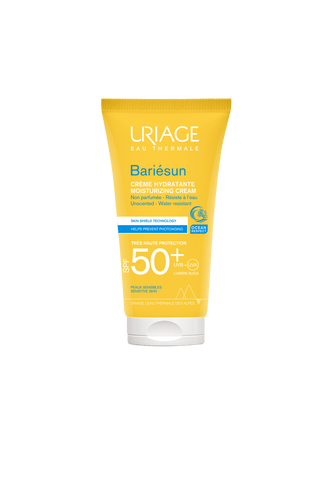 Uriage Bariésun Unscented Moisturizing Cream SPF50+ 50ml