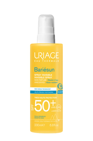 Uriage Bariésun Invisible Spray Without Perfume SPF50+ 200ml