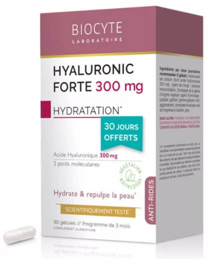 Biocyte Hyaluronic Forte Pack Trio 90Caps 300mg