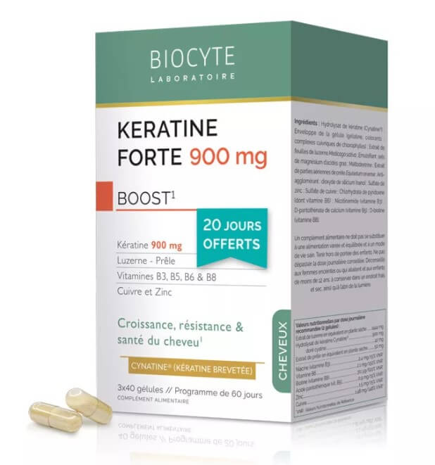 Biocyte Keratine Extra Plus Pack 120 Capsules