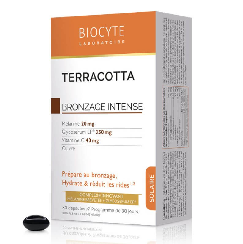 Biocyte Terracotta Bronze Intense 30 Capsules