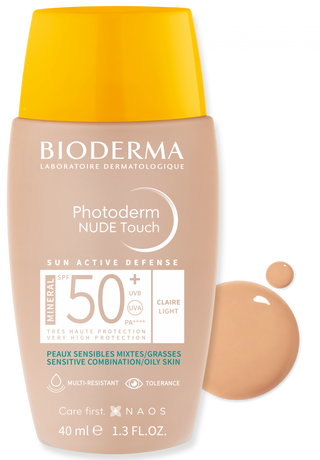 Bioderma Photoderm Nude Touch Mineral SPF 50+ Light 40ml