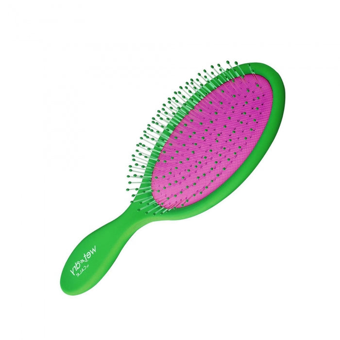 Cala Wet N Dry Hair Brush Neon Green / Purple
