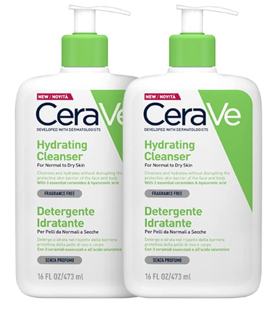 CeraVe Moisturizing Cleansing Cream 2x 473ml