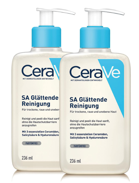 CeraVe SA Smoothing Cleanser 236ml x 2