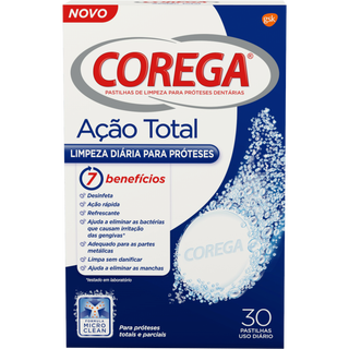 Corega Action Packs Cleaning 30 uni