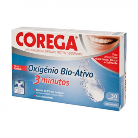 Corega Oxygen Bio-Active 30 Pills