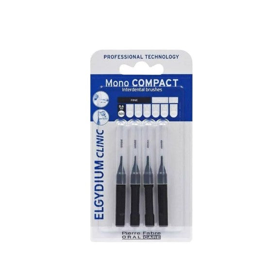 Elgydium Clinic Mono Compact Brush Black PB 4 units