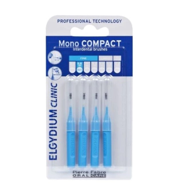 Elgydium Clinic Mono Compact Brush Blue PB 4 units