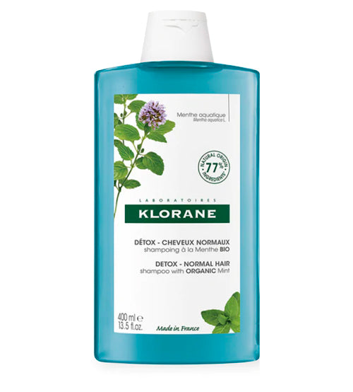 Klorane Water Mint Hair Shampoo 400ml