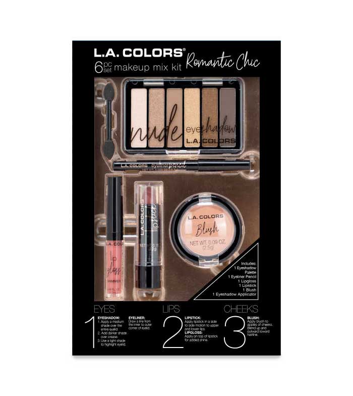 L.A Colors Beauty Box "Get the Look" Romantic Chic