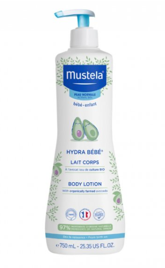 Mustela Hydra Baby Body Milk 750ml