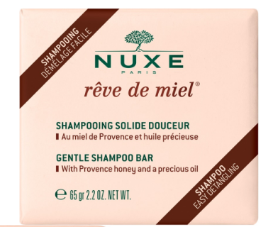 Nuxe Rêve de Miel Shampoo Solid 65gr