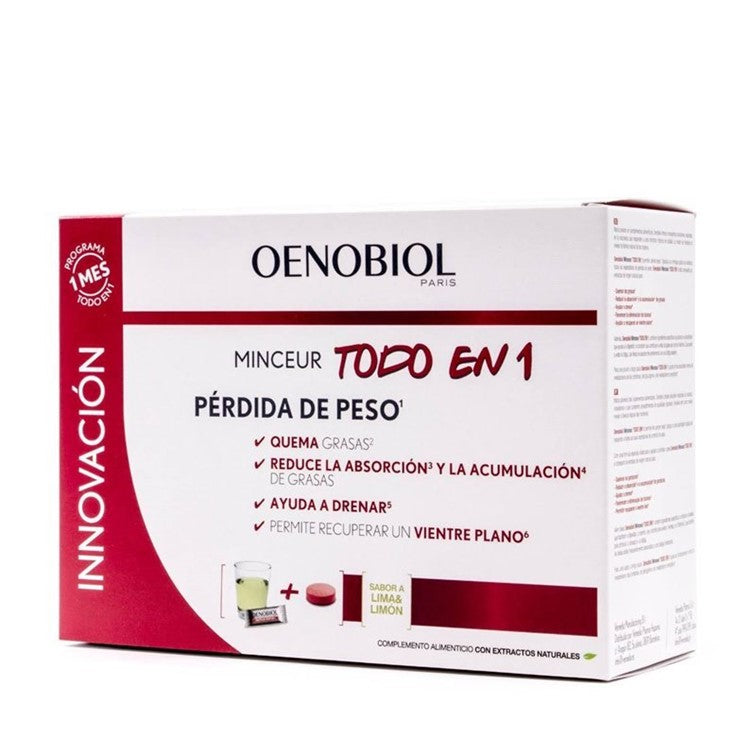 Oenobiol Minceur All in One 30 sticks + 60 pills