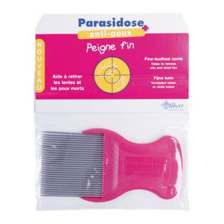 Parasidosis Fine comb Remove nits and lice
