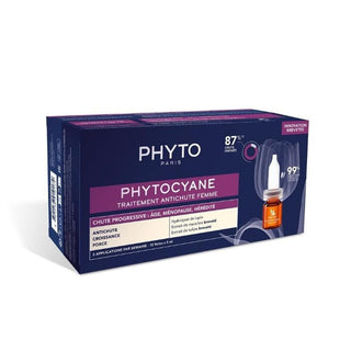 Phyto Phytocyane Progressive Hair Loss Treatment Women 12 ampoules x 5ml