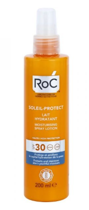 RoC Sunscreen Soleil Protect Body Lotion Spray SPF30 200ml