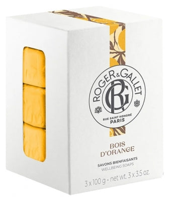 Roger&Gallet Bois d'Orange Perfumed Soap 3x100g